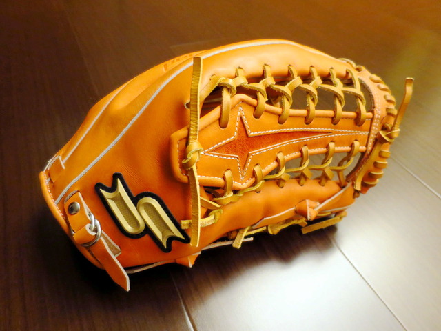 *手套交流福利品NO.305* 連鈴木一朗都無法使用的棒球手套XD~日製硬式SSK PROEDGE外野手套 *手套交流福利品NO.305* 連鈴木一朗都無法使用的棒球手套XD~日製硬式SSK PROEDGE外野手套