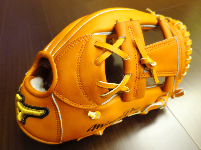 *手套交流福利品NO.149*日製硬式MIZUNO PRO 波賀 Haga crafted 坂本式樣 *手套交流福利品NO.149*日製硬式MIZUNO PRO 波賀 Haga crafted 坂本式樣