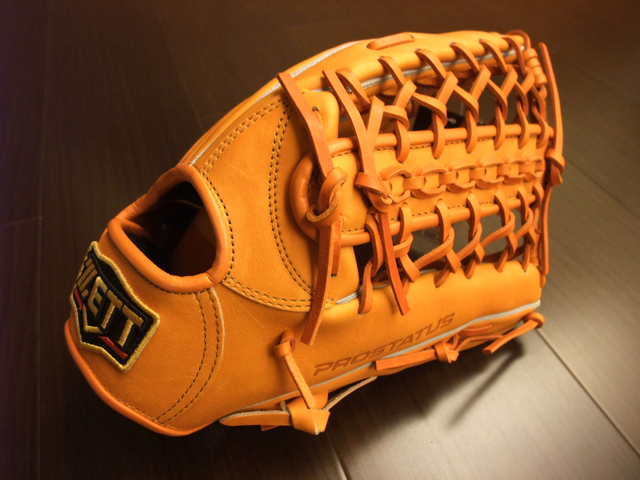 *手套交流福利品NO.20* 日製軟式金標第一等級 ZETT PRO STATUS 外野牛舌 *手套交流福利品NO.20* 日製軟式金標第一等級 ZETT PRO STATUS 外野牛舌