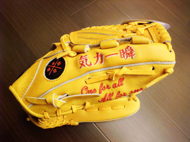 <手套欣賞> XANAX 藤川球兒 氣力一瞬 one for all, all for one <手套欣賞> XANAX 藤川球兒 氣力一瞬 one for all, all for one