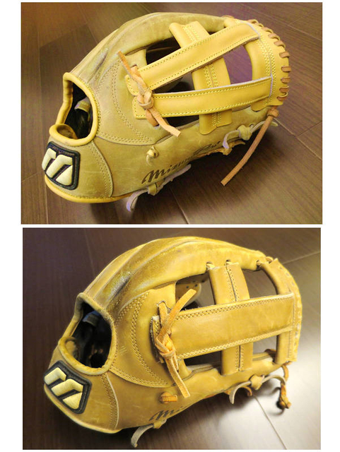 MIZUNO PRO大M金標整修記~近15年的手套仍是一尾活龍 MIZUNO PRO大M金標整修記~近15年的手套仍是一尾活龍