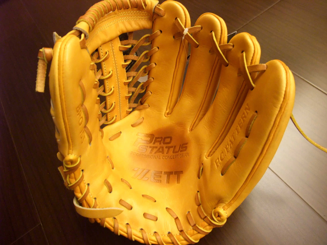 *手套交流福利品NO.39* 日製硬式舊標 ZETT 金標一級 pro status *手套交流福利品NO.39* 日製硬式舊標 ZETT 金標一級 pro status