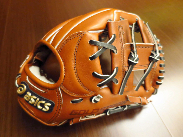 *手套交流福利品NO.251* 日製硬式ASICS GOLD STAGE 內野工字手套(丹麥小牛皮) *手套交流福利品NO.251* 日製硬式ASICS GOLD STAGE 內野工字手套(丹麥小牛皮)