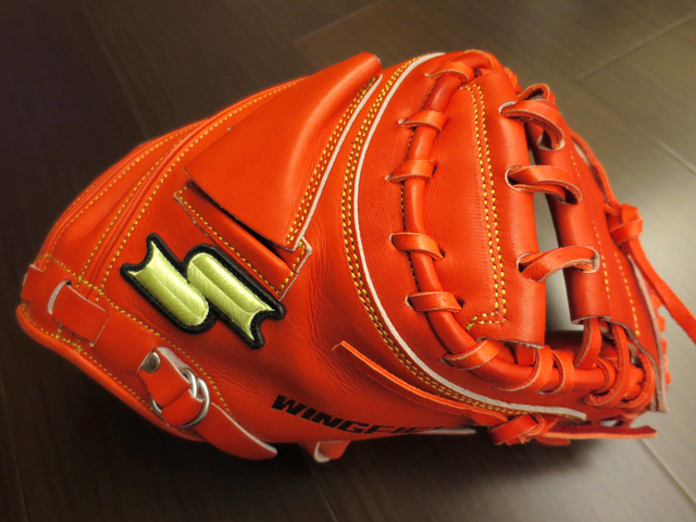 *手套交流福利品NO.118* 日製硬式 SSK WING FIELD 捕手手套 *手套交流福利品NO.118* 日製硬式 SSK WING FIELD 捕手手套