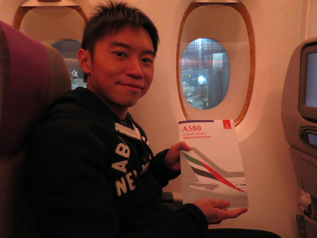 2016 英國倫敦跨年圓夢之旅 Day 0~阿聯酋航空空中巴士 Airbus A380-800 初體驗 2016 英國倫敦跨年圓夢之旅 Day 0~阿聯酋航空空中巴士 Airbus A380-800 初體驗