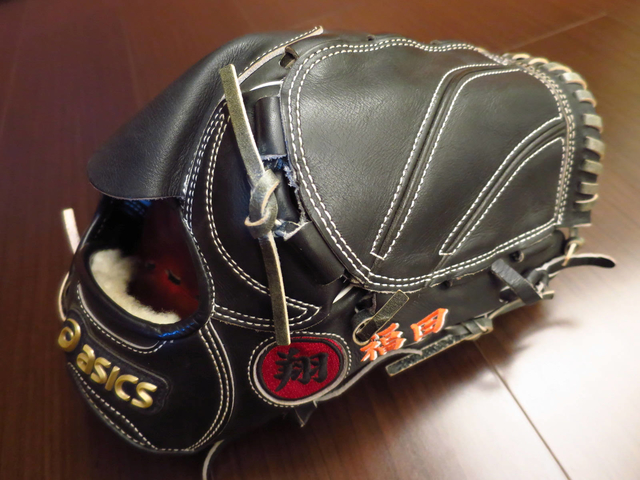 *手套交流福利品NO.152*日製硬式ASICS GOLD STAGE special order 特別訂作投手手套 *手套交流福利品NO.152*日製硬式ASICS GOLD STAGE special order 特別訂作投手手套