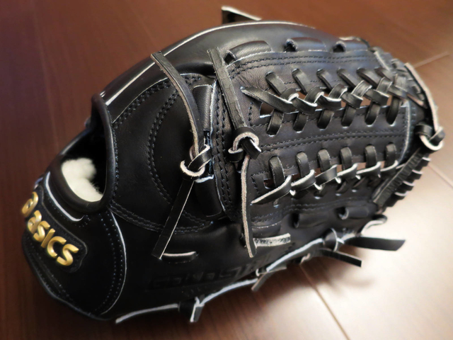 *手套交流福利品NO.116* 俗擱大碗的歐牛革棒球手套~ASICS GOLD STAGE 丹麥小牛皮 *手套交流福利品NO.116* 俗擱大碗的歐牛革棒球手套~ASICS GOLD STAGE 丹麥小牛皮