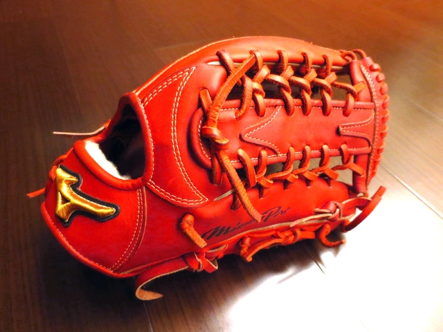 *手套交流福利品NO.300* 圓圓小鋪新年特惠之第300號福利品~日製硬式mizuno pro 岸本耕作手作版一元起標!! *手套交流福利品NO.300* 圓圓小鋪新年特惠之第300號福利品~日製硬式mizuno pro 岸本耕作手作版一元起標!!