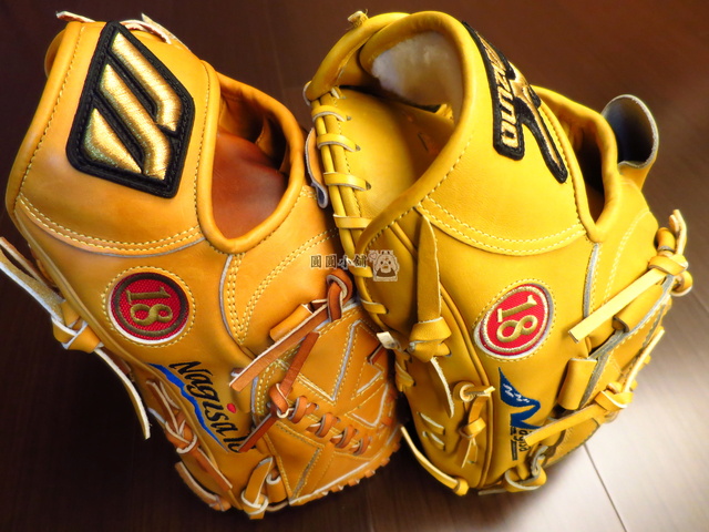 <圓圓小舖有獎徵答>Mizuno pro for p新垣渚投手手套 <圓圓小舖有獎徵答>Mizuno pro for p新垣渚投手手套