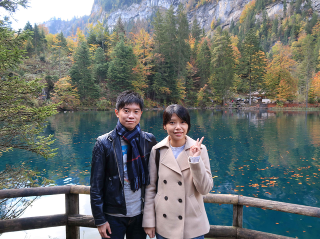 2017結婚周年之瑞士深度之旅~DAY 2–瑞士九寨溝BLAUSEE+SPIEZ遊船 2017結婚周年之瑞士深度之旅~DAY 2–瑞士九寨溝BLAUSEE+SPIEZ遊船