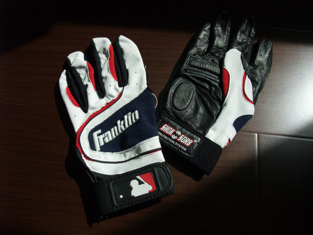 Franklin SHOK SORB羊皮打擊手套 Franklin SHOK SORB羊皮打擊手套