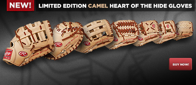 Rawlings Heart of the hide Camel Limited Edition Rawlings Heart of the hide Camel Limited Edition