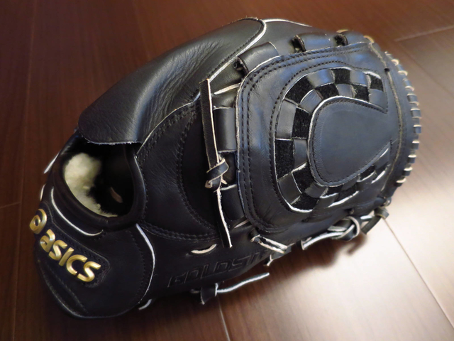 *手套交流福利品NO.209* 日製硬式ASICS GOLD STAGE 投手手套 歐洲小牛皮 *手套交流福利品NO.209* 日製硬式ASICS GOLD STAGE 投手手套 歐洲小牛皮
