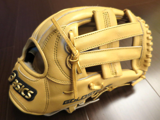 *手套交流福利品NO.143*日製硬式ASICS GOLD STAGE 和牛手套 小久保球擋 *手套交流福利品NO.143*日製硬式ASICS GOLD STAGE 和牛手套 小久保球擋