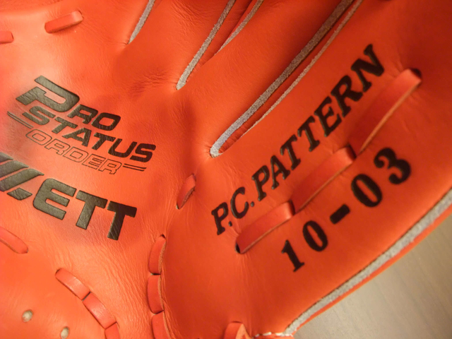 <手套欣賞> 日製硬式ZETT prostatus order 富士山球擋式樣 職業組球員版 <手套欣賞> 日製硬式ZETT prostatus order 富士山球擋式樣 職業組球員版