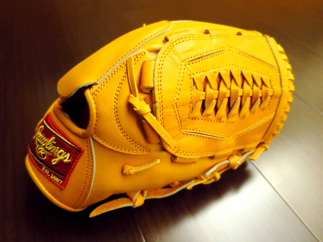*手套交流福利品NO.287* 換手套跟換女朋友一樣快XD~日製硬式Rawlings special order (R-European kip leather) *手套交流福利品NO.287* 換手套跟換女朋友一樣快XD~日製硬式Rawlings special order (R-European kip leather)