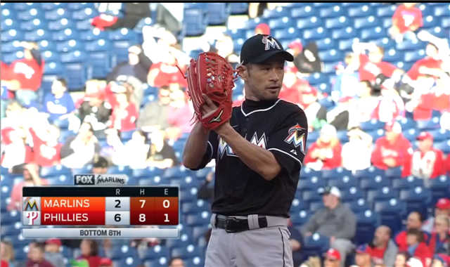 鈴木一朗大聯盟初登板 鈴木一朗大聯盟初登板