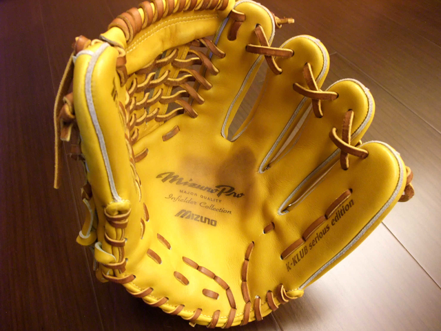 *手套交流福利品NO.87* 日製硬式Mizuno pro K KLUB限定版 *手套交流福利品NO.87* 日製硬式Mizuno pro K KLUB限定版