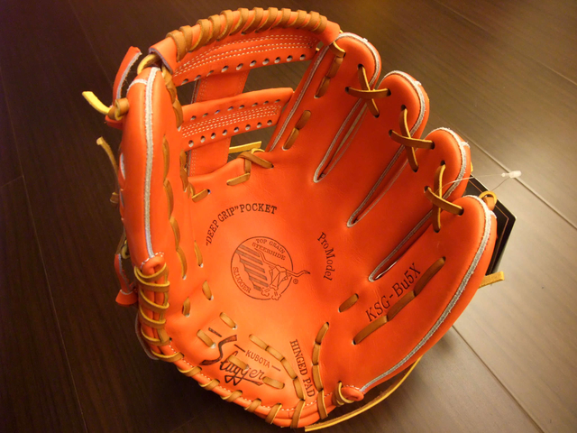 *手套交流福利品NO.10* 日製硬式 久保田 Kubota Slugger KSG-Bu5x 中村紀洋model *手套交流福利品NO.10* 日製硬式 久保田 Kubota Slugger KSG-Bu5x 中村紀洋model