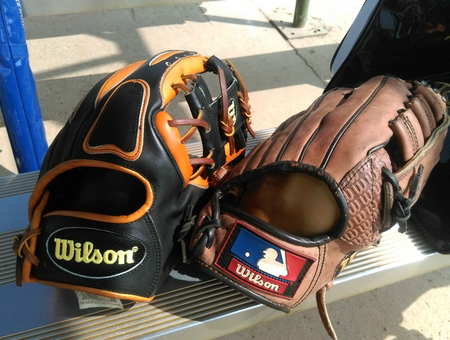 球場上的邂逅~Wilson 兩兄弟 (wilson 奇手套共賞) 球場上的邂逅~Wilson 兩兄弟 (wilson 奇手套共賞)