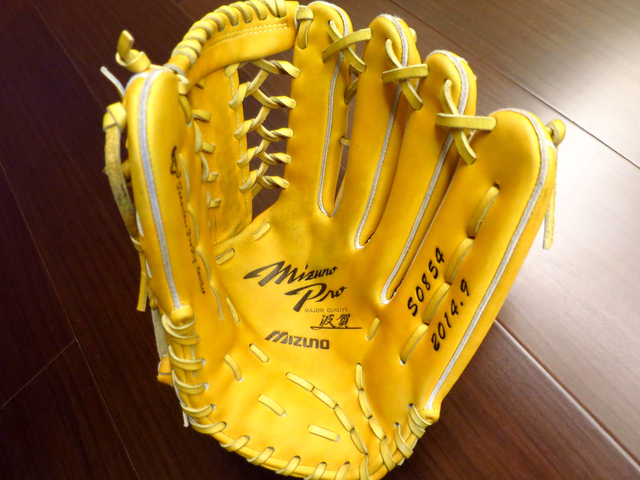 *手套交流福利品NO.144*日製硬式Mizuno pro 波賀 Haga Crafted 鈴木一朗外野手套 *手套交流福利品NO.144*日製硬式Mizuno pro 波賀 Haga Crafted 鈴木一朗外野手套