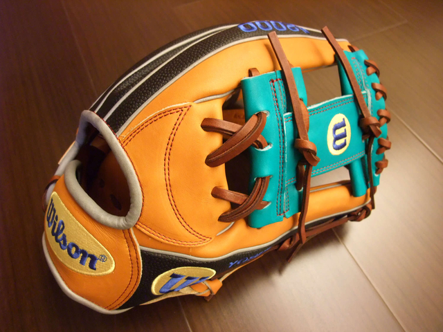 <手套欣賞> Wilson A2000 訂作手套 1781 水手綠球擋 <手套欣賞> Wilson A2000 訂作手套 1781 水手綠球擋