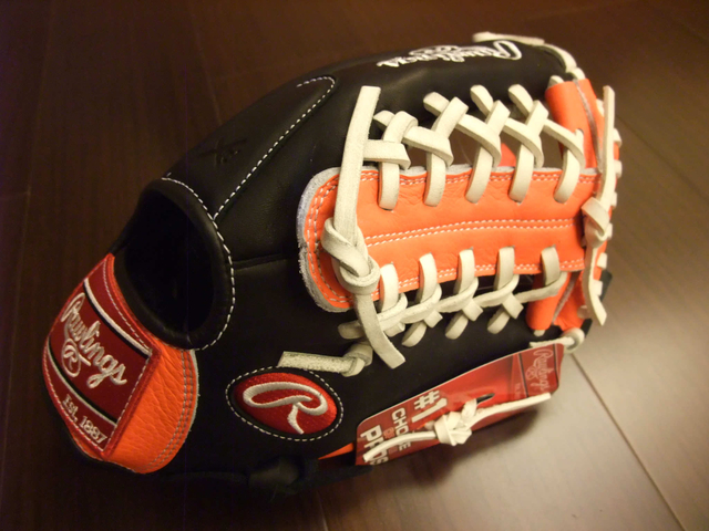 <手套欣賞>把螢光色帶入棒球手套~Rawlings gold glove限定系列手套