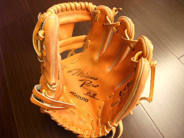 *手套交流福利品NO.68* 日製硬式 Mizuno pro 波賀 Haga crafted 坂本勇人工字型