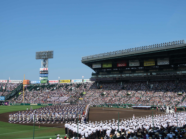 2018 關西甲子園熱血高校棒球+琵琶湖花火大會 Day 2~第100回夏季甲子園開幕式盛況空前