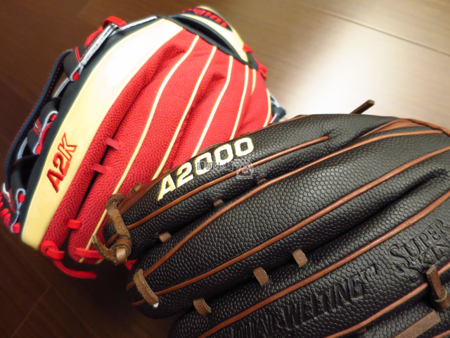 <手套欣賞> 美規日製WILSON A2K MB50 Mookie Betts model (荔枝皮 vs 籃球皮)