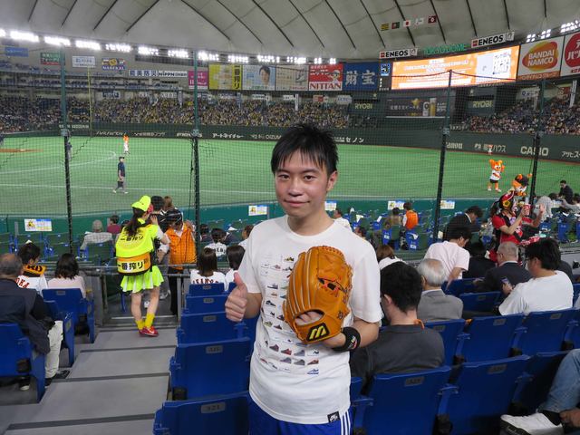 2017 東京賞花+購物的超人行程-DAY 4~經典的巨阪戰@東京巨蛋