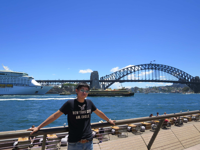 2014 南半球的天空–澳洲雪梨Day 3~Sydney City Tour (Sydney Opera House、Sydney Harbour Bridge)