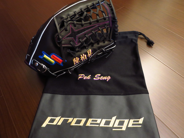 <手套欣賞>彩虹標SSK PROEDGE ORDER 特別訂做外野手套