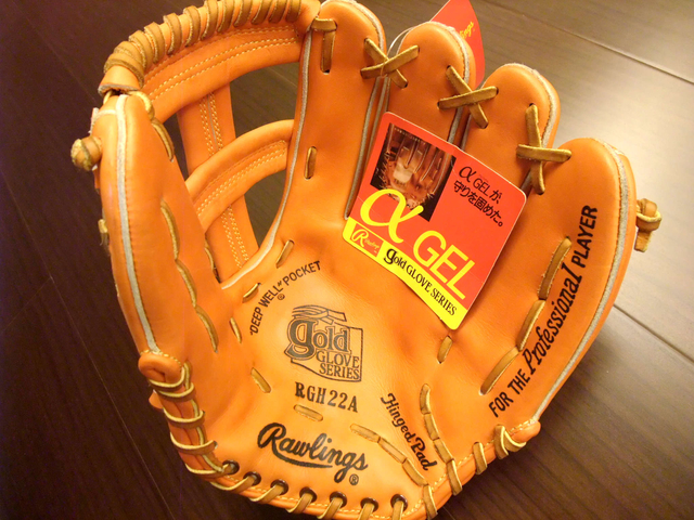 <手套欣賞> 日製硬式復古Rawlings Gold glove series (搭載亞瑟膠避震片)