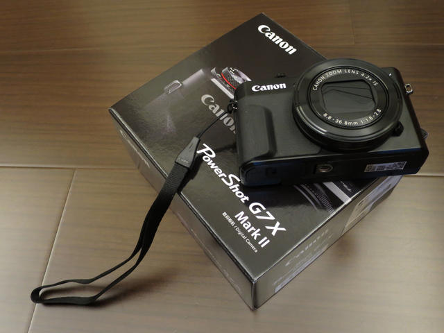 新機入手~CANON G7X MARK II