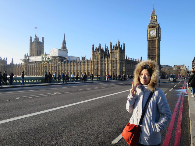 2016 英國倫敦跨年圓夢之旅 Day 4~倫敦市區觀光(西敏寺、大笨鐘、國會大廈、倫敦眼、倫敦塔橋)