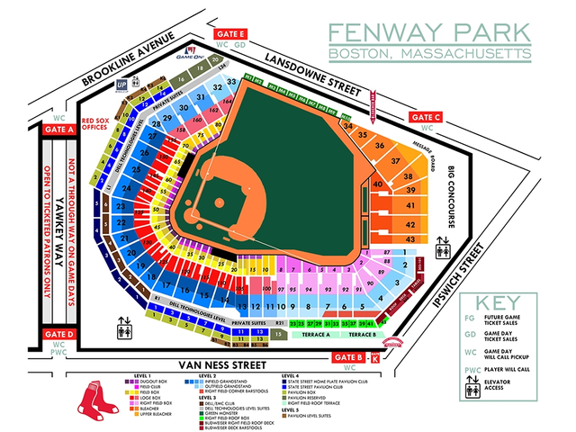 fenway-park-concert-seating-chart-fenway-park-seating-chart-concerts-mersnproforumco-in.png - 2018 縱橫美國東西岸