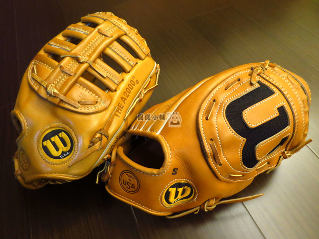 新手套有新手套的潮~老手套有老手套的美~絕版美國製WILSON A2000棒球手套