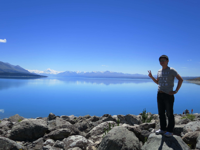 2014 南半球的天空--紐西蘭Day11~Lake Pukaki、Lake Tekapo 明信片的世界