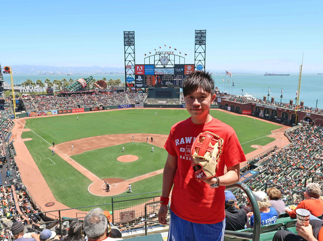 2018 縱橫美國東西岸之旅~Day 3 海天一線的絕美棒球場~AT&T Park (MLB舊金山巨人隊主場) 2018/6/20 巨人 vs 馬林魚